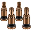 STIX 4x Metallventil Aluventil Braun - X1 Series Brown Produktbild-Vorschau 1