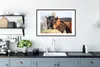 MuchoWow® MuchoWow® Gerahmtes Poster Pferde - Heu - Tiere Produktbild-Vorschau 4