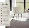 A chair is shown next to a window with a small table. Text on the left describes the chair's features. Náhled obrázku produktu