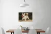 MuchoWow® Poster Ein Malteser mit einem roten Ball 90x60 cm Produktbild-Vorschau 2