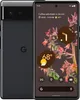 A Google Pixel 6 smartphone is shown from the front and back, displaying its screen with widgets and wallpaper. Produktbild-Vorschau