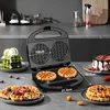 YASHE Mini-Doppelwaffeleisen ABS07-B, 750 W, Antihaft, Produktbild-Vorschau 5