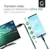 CELLONIC câble USB-C - HDMI 2.0 & 4k 60Hz femelle 180cm Voir les images du produit 6
