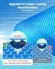 SucceBuy okrągła pokrywa solarna na basen φ 7315 mm, folia Podgląd zdjęcia produktu 3