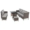 SVITA MADISON Polyrattan Lounge Gartenmöbel Rattan Set in Produktbild-Vorschau 5