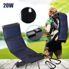 20W Faltbar Solarpanel Solarmodul Power Bank Handy USB Produktbild-Vorschau 9