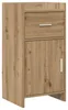 Buffet vidaXL en chêne Artisan 40 x 36 x 80 cm, aggloméré Voir les images du produit 2