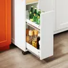 SoBuy meuble rangement WC tiroir avec étagère Blanc Moderne Voir les images du produit 7
