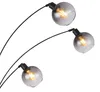 Globo Lighting Stehleuchte Metall schwarz matt, 5x E27 Produktbild-Vorschau 2