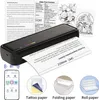 Tragbarer A4-Papierdrucker, Thermodruck, kabellose Produktbild-Vorschau 6