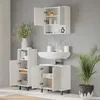 Midischrank Vicco Agasta Weiß 30 x 87.2 cm, Model 39644 Produktbild-Vorschau 5