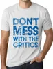 Herren Grafik T-Shirt Legen Sie sich nicht mit den Produktbild-Vorschau 1