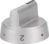 Drehknopf silber Amica 9070451 für Herd Produktbild-Vorschau 5