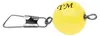 Trout Master Swivel Snap Pilot - 5 Pilotkugeln mit Wirbel, Produktbild-Vorschau 2