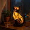 Katzen Lampe, Nachtlicht Siamkatzen mehrfarbig USB, Produktbild-Vorschau 6
