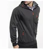 Pánsky Slim Fit Cardigan s mikinou na zips s kapucňou Náhľad obrázku produktu 3