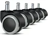 bürostuhl rollen(5er Set) - 11 MM /22 MM Produktbild-Vorschau 1