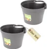 2er Set Fallrohr Blumentopf Fallrohr Blumentopf für Produktbild-Vorschau 1