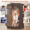 COSTWAY, parná sauna s objemom 3 litre, domáca sauna s 9 Náhľad obrázku produktu 3
