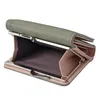 Clayre & Eef Brieftasche 10x8 cm Grün Kunstleder Produktbild-Vorschau 3