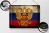Blechschild Flagge Russland, 40 x 30 cm, Blechschilder Produktbild-Vorschau 2