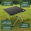BigDean Campingtisch faltbar Ultraleicht Kleiner Klapptisch Produktbild-Vorschau 2