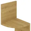 vidaXL Wandplank, hoekmodel, Sonoma-eikenhout, 19x19x123 Productafbeelding-voorbeeld 6