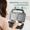 Emerio XXL-Sandwichmaker – Für 2 Sandwiches – PFAS-frei – Produktbild-Vorschau 3
