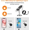 Digital Mikroskop, USB Mikroskop 1440P HD mit 50X-1600X Produktbild-Vorschau 6