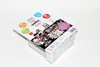 The back of a retail package for an amiibo product, showing game characters and branding. Produktbild-Vorschau