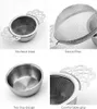 Teesieb-Set mit Tropfschale, Edelstahl-Teefilter mit Produktbild-Vorschau 4