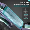 E bike E-bike 48V / 22,5AH / 1080Wh batéria, dámsky bicykel Náhľad obrázku produktu 13