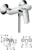 Hansgrohe-Unterputzkörper Universal DN 20 (3/4") Nr. 01800 Produktbild-Vorschau 7