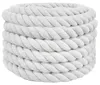 vidaXL Bavlňové lano, průměr 36 mm, délka 10 m, bílé barvy, Náhled obrázku produktu 1