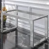 2er-Set MORENA | Tisch Kufe | Edelstahl | Füße: 12x12cm | Produktbild-Vorschau 3