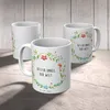 Mr. & Mrs. Panda Kaffeetasse Rundstrickerin - Geschenk, Produktbild-Vorschau 4