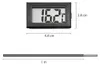 LCD-Aquariumthermometer 2 Stück, Digitales Thermometer Mit Produktbild-Vorschau 4