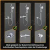 JOHO Duschset Duschbrause mit Schlauch und Halterung, Produktbild-Vorschau 6