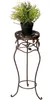 Tabouret de fleur Métal Noir Rond 52 cm Support de fleur Voir les images du produit 13