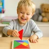 Tangram puzzle hra drevené bloky Náhľad obrázku produktu 12