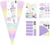 URSUS Schultüten Bastelset Easy Line Rainbow Regenbogen Produktbild-Vorschau 7