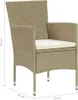 VidaXL 310564, terasa, Polstrované sedadlo, Polyester, Náhľad obrázku produktu 8