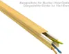 Kabelkanal 40×25 mm Buche Holzoptik hell – selbstklebend – Produktbild-Vorschau 4