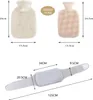 STILVORA Wärmflaschen, Plüsch Wärmflasche mit Extra-langer Produktbild-Vorschau 5