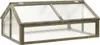 A wooden cold frame greenhouse with a clear plastic lid. Produktbild-Vorschau