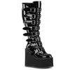 SWING-815WC Damen Boots von DemoniaCult, Schwarz Lack , EU Produktbild-Vorschau 1