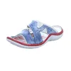 Krisbut Damen Pantoletten blau-kombi (blau) 2209-7-1 Größe Produktbild-Vorschau 18