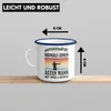 Trendation - Bogenschießen Geschenk Erwachsene Emaille Produktbild-Vorschau 3