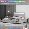 MODFU Polsterbett Funktionelles 140 x 200 cm mit Produktbild-Vorschau 2