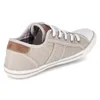 Mustang coole Damen Canvas Sneakers in ivory, Textilfutter, Produktbild-Vorschau 11